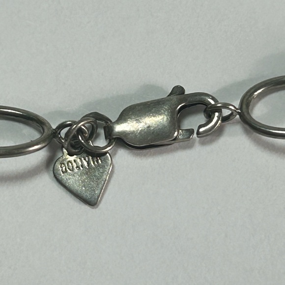 Vintage Sterling Silver 925 14 karat gold filled round beads Disco balls Bolivia - Picture 4 of 6